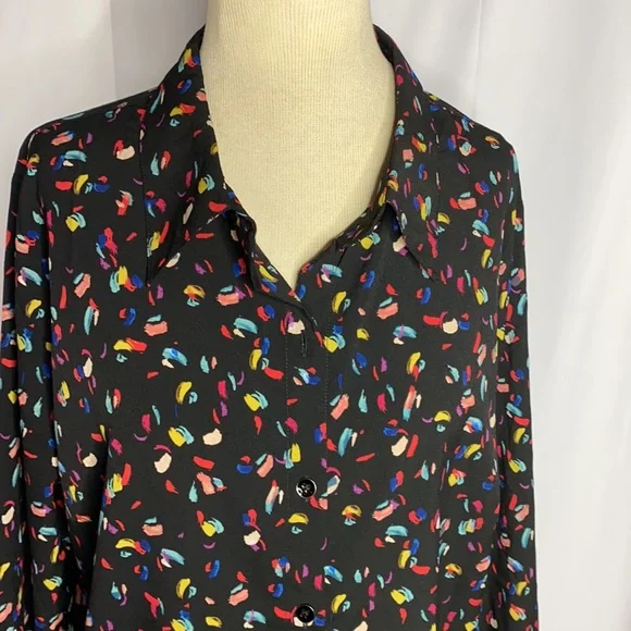 CAbi Ferris Rainbow Confetti Button Down B… - Picture 6 of 9